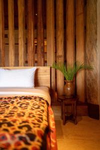 Ένα ή περισσότερα κρεβάτια σε δωμάτιο στο Villa Elo-pare