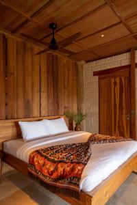 Ένα ή περισσότερα κρεβάτια σε δωμάτιο στο Villa Elo-pare