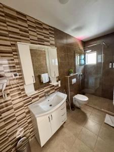 Koupelna v ubytování Kangaroo Apartmani
