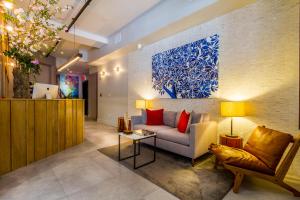 Posezení v ubytování Franklin Guesthouse