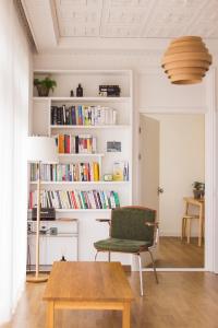 Knihovna v prázdninového domu