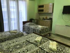 Letto o letti in una camera di THEODORE-Hotel