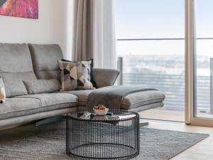 Posezení v ubytování Niko's Luxury Penthouse Apartments - District 3