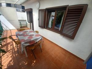 Balkón nebo terasa v ubytování Vile Park Apartments