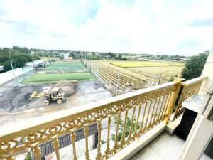 Balkón nebo terasa v ubytování HALA Hotel