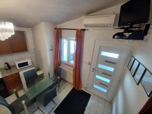 Kuchyň nebo kuchyňský kout v ubytování Vile Park Apartments