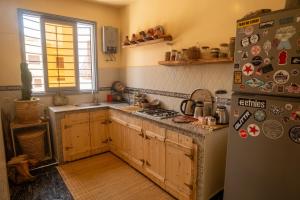 Kuchyň nebo kuchyňský kout v ubytování Desart Hostel + 92 fotografií