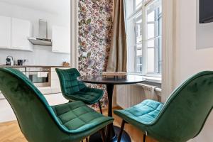 Køkken eller tekøkken på KH Apartments Stephansplatz