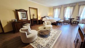 Posezení v ubytování Knížecí apartmány Regent