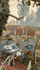 Naturlandskabet i nærheden af feriehuset