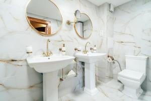 Koupelna v ubytování Knížecí apartmány Regent