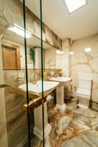 Koupelna v ubytování Knížecí apartmány Regent