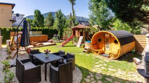 Ο χώρος παιχνιδιού για παιδιά στο Aparthotel Delta Garden
