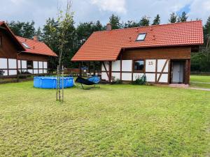 Κήπος έξω από το Domek na Kaszubach 15-2 - Ostoja Bukowo