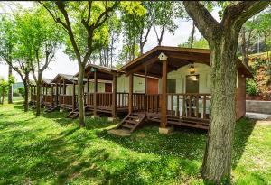 Vonkajšia záhrada v ubytovaní Camping Esponellà
