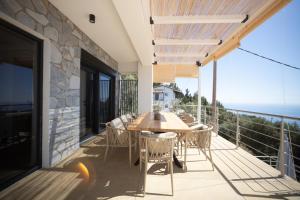 Балкон или терраса в Villa Skalia Lefkada