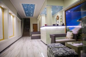 Posezení v ubytování Hotel Pini