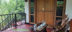 Balkón nebo terasa v ubytování Oleena Home Stay