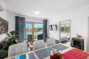 Posteľ alebo postele v izbe v ubytovaní Apartment Markič