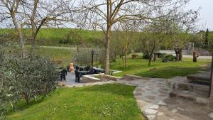 A garden outside Agriturismo S. Apollinare