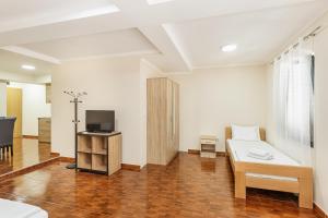 Apartmani Jakšić的电视和/或娱乐中心