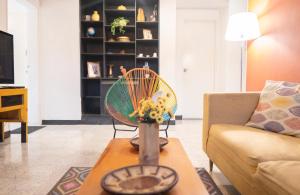 Posezení v ubytování Africa house-Casa Hotel Laureles-La70
