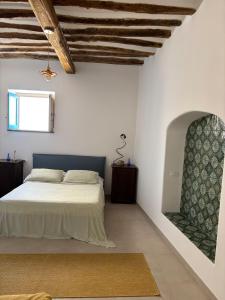 Ένα ή περισσότερα κρεβάτια σε δωμάτιο στο Josefine Apartment