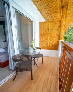 Χώρος καθιστικού στο Yellow Mango Resort Bohol