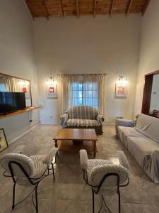 Χώρος καθιστικού στο Casa Quinta La Carmina