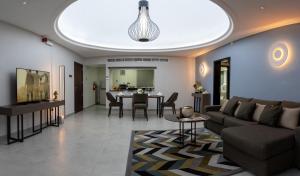 TV a/nebo společenská místnost v ubytování Marbella Resort