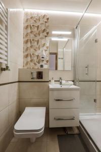 Koupelna v ubytování Górski Ośrodek Jeździecki - Śniadania - Termy