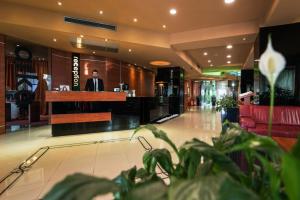 Vstupní hala nebo recepce v ubytování Hotel Arka + 28 fotografií