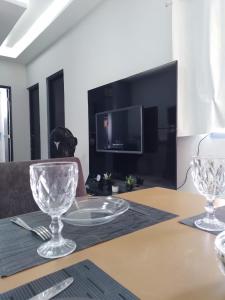 TV/trung tâm giải trí tại Apto próx de tudo com lazer e conforto COP30