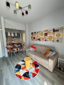 Posezení v ubytování Valle Fiorita 42 - Garden apartment