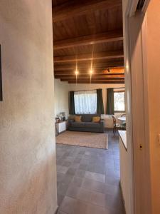 A seating area at La Cantina Villa di campagna
