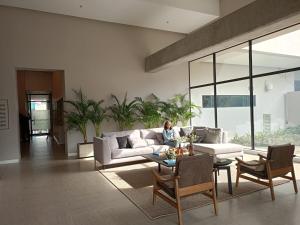 Posezení v ubytování Luxury apartment in the heart of Bogota!