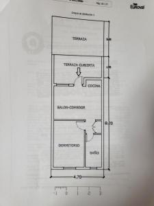 Plán poschodí v ubytovaní 2 Calle las Azucenas
