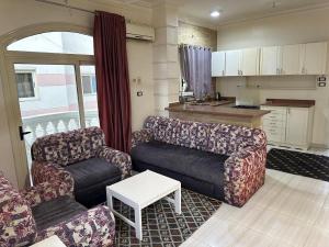 Kuchyň nebo kuchyňský kout v ubytování Soliman Nile View