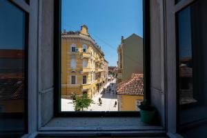 Nespecifikovaný výhled na destinaci Split nebo výhled na město při pohledu z apartmánu
