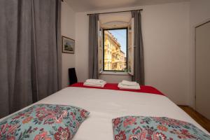 Postel nebo postele na pokoji v ubytování Split Ann Apartments