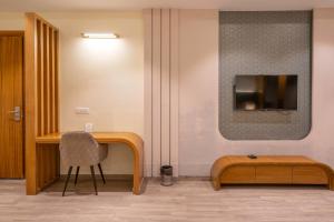 Svetainės erdvė apgyvendinimo įstaigoje Excel Hotels & Resorts, Corbett