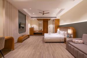 Lova arba lovos apgyvendinimo įstaigoje Excel Hotels & Resorts, Corbett
