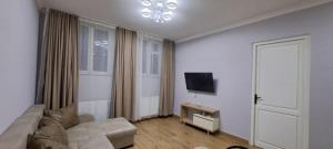 TV a/nebo společenská místnost v ubytování hostel