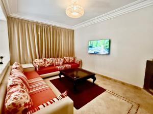 TV a/nebo společenská místnost v ubytování charming mini villa