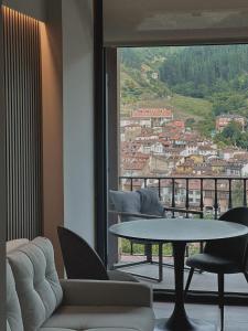 Posezení v ubytování El Balcón de Potes