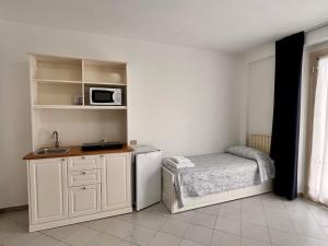 Η κουζίνα ή μικρή κουζίνα στο Agriturismo Al Motto