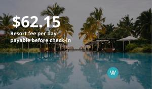 a picture of a swimming pool at a resort fee per day at Exclusive Beachfront Condo at W Fort Lauderdale in Fort Lauderdale