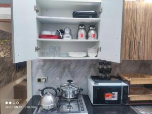 Kuhinja ili čajna kuhinja u objektu Agréable maisonnette au centre de Rabat