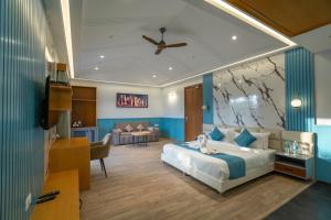 Lova arba lovos apgyvendinimo įstaigoje Excel Hotels & Resorts, Corbett