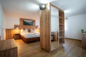 Postel nebo postele na pokoji v ubytování Hotel Restaurant Perschler